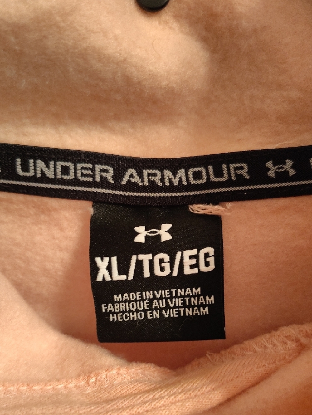 Under Armour Pink Pullover Hoodie - Picture 2 of 3